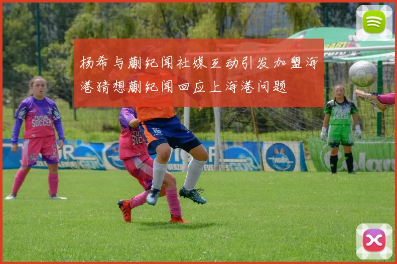 杨希与蒯纪闻社媒互动引发加盟海港猜想蒯纪闻回应上海港问题
